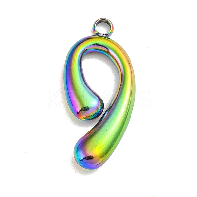Ion Plating(IP) 304 Stainless Steel Pendants STAS-C079-15M-1