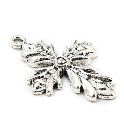 Tibetan Style Alloy Pendants PALLOY-P293-166-1
