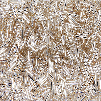2000Pcs Glass Bugle Beads SEED-DC0001-14A-1