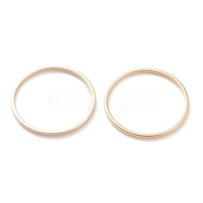 Brass Linking Rings KK-Y003-03H-G-1