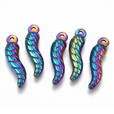 201 Stainless Steel Pendants STAS-N098-136M-1