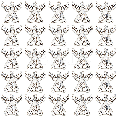 50Pcs Zinc Tibetan Style Alloy Pendants FIND-SC0010-44-1