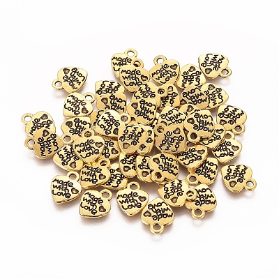 Tibetan Style Alloy Charms LS-GLF0004Y-1