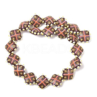 Glass Imitation Jade Beads GLAA-L051-03G-1