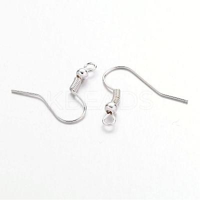 Iron Earring Hooks X-J07JW-S-1