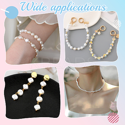 2Strands Natural Cultured Freshwater Pearl Beads Strands PEAR-HY0001-19-1