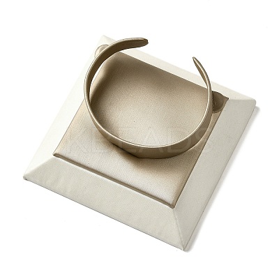 Imitation Leather Jewelry Bangle Display Stands ODIS-K005-01-1