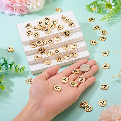 52 Pcs Alloy Enamel Pendants ENAM-TA0003-77-1