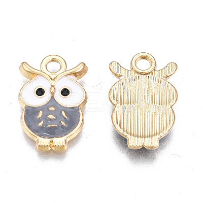 Alloy Enamel Pendants PALLOY-N170-019B-NR-1
