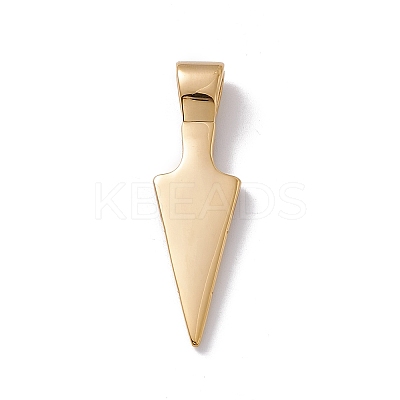 PVD Vacuum Plating 304 Stainless Steel Big Pendants STAS-G289-03G-1