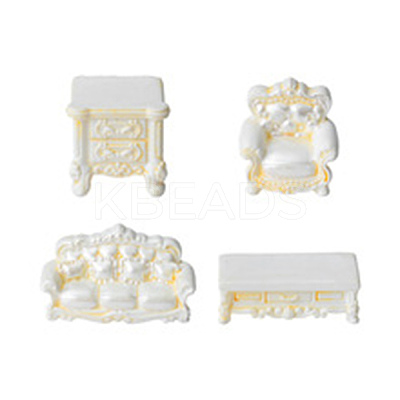 Resin Baroque Furniture Display Decoration DJEW-N004-19-1