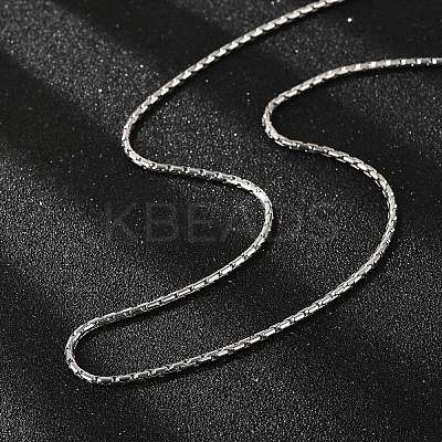 Tarnish Resistant 304 Stainless Steel Necklaces NJEW-E080-18P-1
