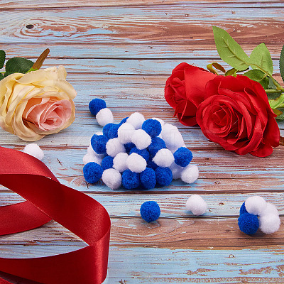 DIY Pom Pom Ball Decoration Making Kits DIY-SZ0001-40C-1
