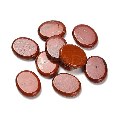 Natural Red Jasper Cabochons G-C166-02B-1