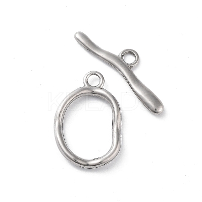 304 Stainless Steel Toggle Clasps LS-STAS-A092-04B-P-1