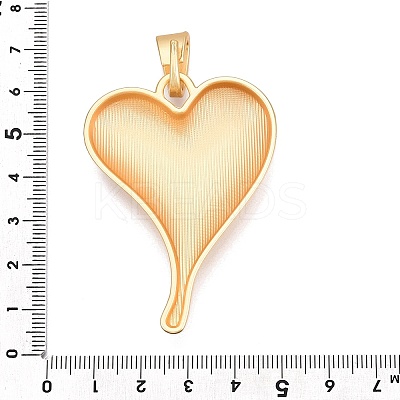 Rack Plating Alloy Pendants PALLOY-T090-29G-1