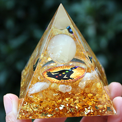 Orgonite Pyramid Resin Energy Generators PW-WG60468-01-1