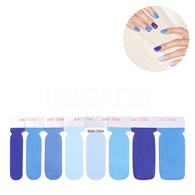 Solid Color Full Cover Best Nail Stickers MRMJ-T039-01U-1