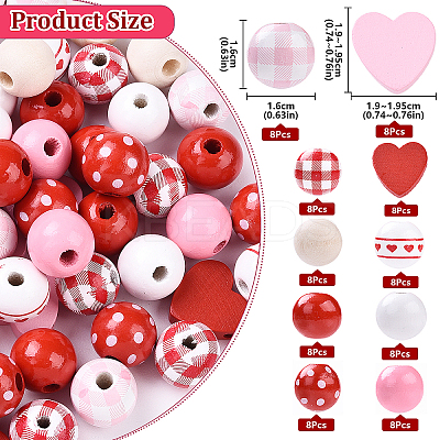 DIY Valentine's Day Themed Jewelry Making Kits DIY-YW0012-81-1