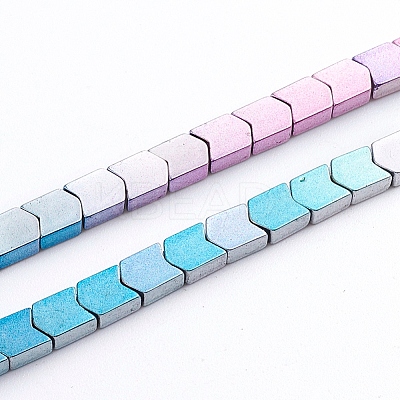 Electroplated Non-magnetic Synthetic Hematite Beads Strands G-L562-01-1