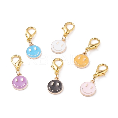 Alloy Enamel Pendants Decoration HJEW-JM00629-1