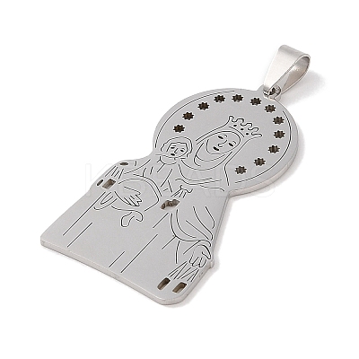 Non-Tarnish 201 Stainless Steel Pendants STAS-A094-01A-P-1