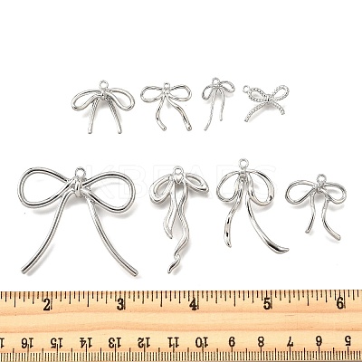 8Pcs 8 Styles Alloy Pendants FIND-FP0001-31-1