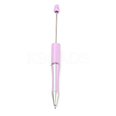 UV Plated Plastic Ball-Point Pen AJEW-C038-03F-1