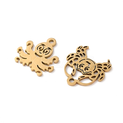 Ocean Theme 201 Stainless Steel Pendants FIND-Z102-02G-1