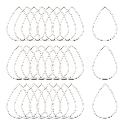 Brass Linking Rings X-KK-T037-06P-NF-1