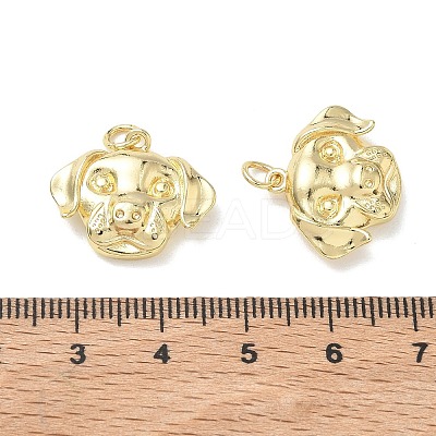 Brass Pendants KK-T085-20B-G-1