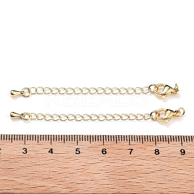 Brass Chain Extender X-KK-B102-45G-1