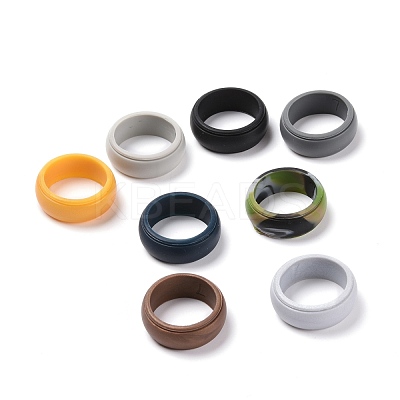 Silicone Wedding Rings RJEW-H547-09-1