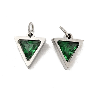 304 Stainless Steel Pendants STAS-D189-05P-1