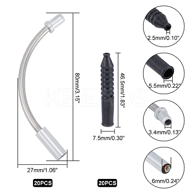 Plastic Brake Pipe & Protective Sleeve FIND-WH0248-183-1