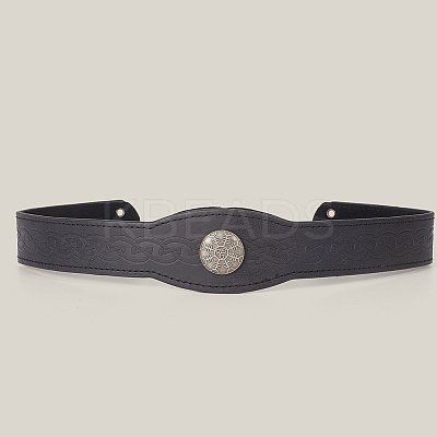 PU with Alloy and Iron Headring AJEW-WH20080-31A-1