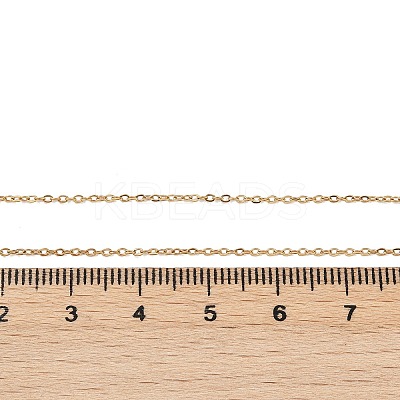 304 Stainless Steel Cable Chain Necklaces X-NJEW-M151-24G-1