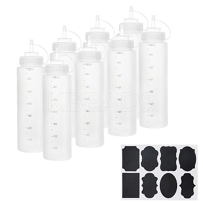 Plastic Squeeze Bottles & Chalkboard Sticker Labels Kits TOOL-PH0017-39-1