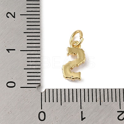 Rack Plating Brass with ABS Plastic Imitation Pearl Charms KK-B092-30S-G-1