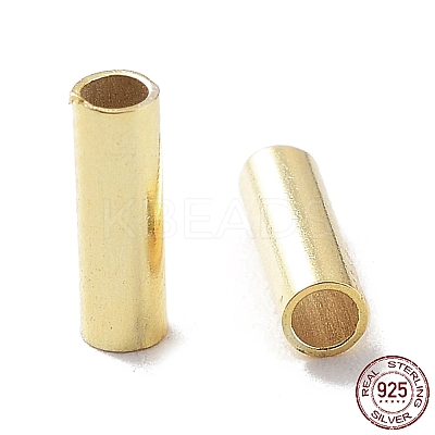 925 Sterling Silver Spacer Tube Beads STER-Z006-02B-G-1