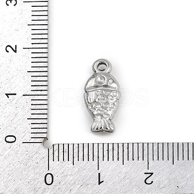 304 Stainless Steel Pendants STAS-K287-08C-P-1
