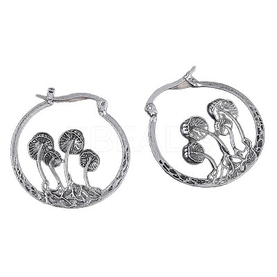 Alloy Hoop Earrings FS-WG4BE07-01-1-1
