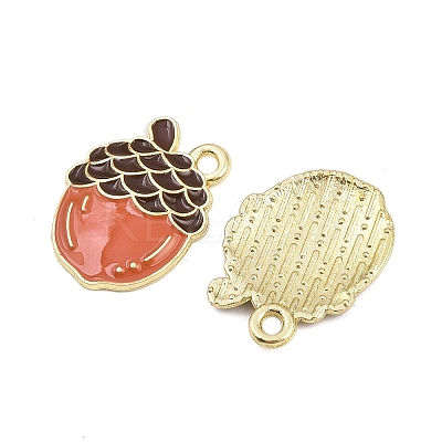 Thanksgiving Theme Alloy Enamel Pendants FIND-I065-04I-G-1