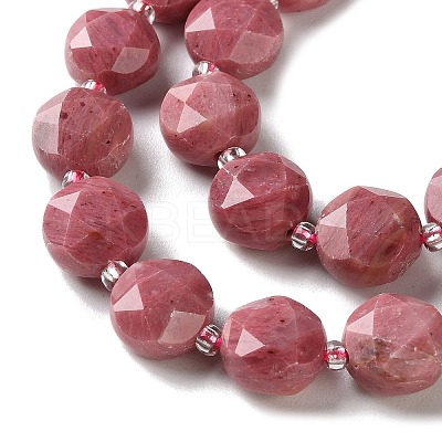 Natural Rhodonite Beads Strands G-C116-A179-01A-1