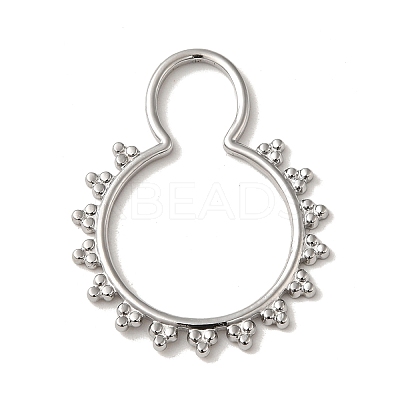 Non-Tarnish 304 Stainless Steel Pendants STAS-L022-288P-1
