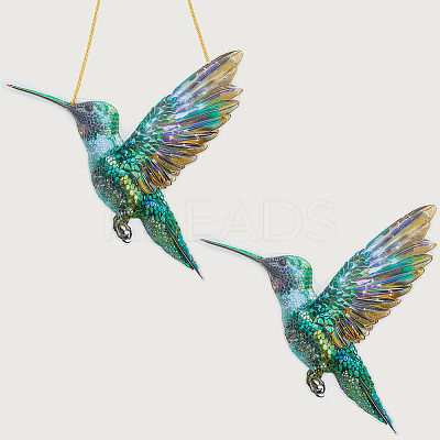 Acrylic Bird Hanging Suncatchers LS-HJEW-WH20021-02D-1