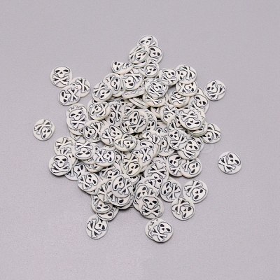 Handmade Polymer Clay Slice Cabochons MRMJ-WH0073-52B-1