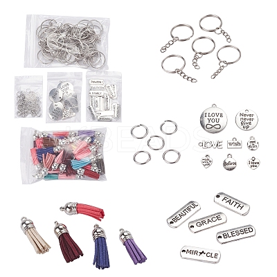 DIY Keychain Making Kit DIY-YW0003-69-1