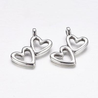 Tibetan Style Alloy Pendants X-TIBEP-2554-AS-LF-1