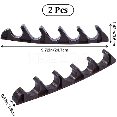 Plastic Adjustment Brackets for Chaise AJEW-WH0348-16B-1